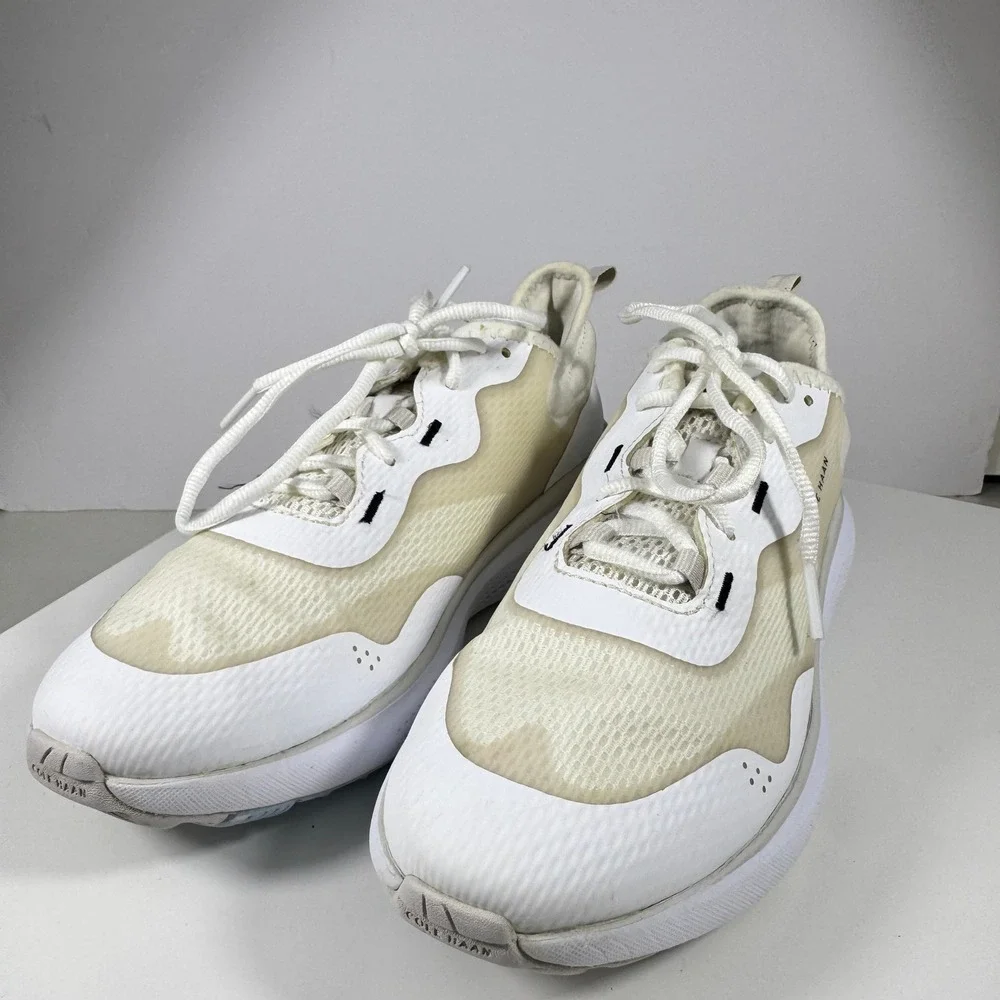Cole Haan Zerogrand Golf Shoes Womens 8B White Water Resistant W26781